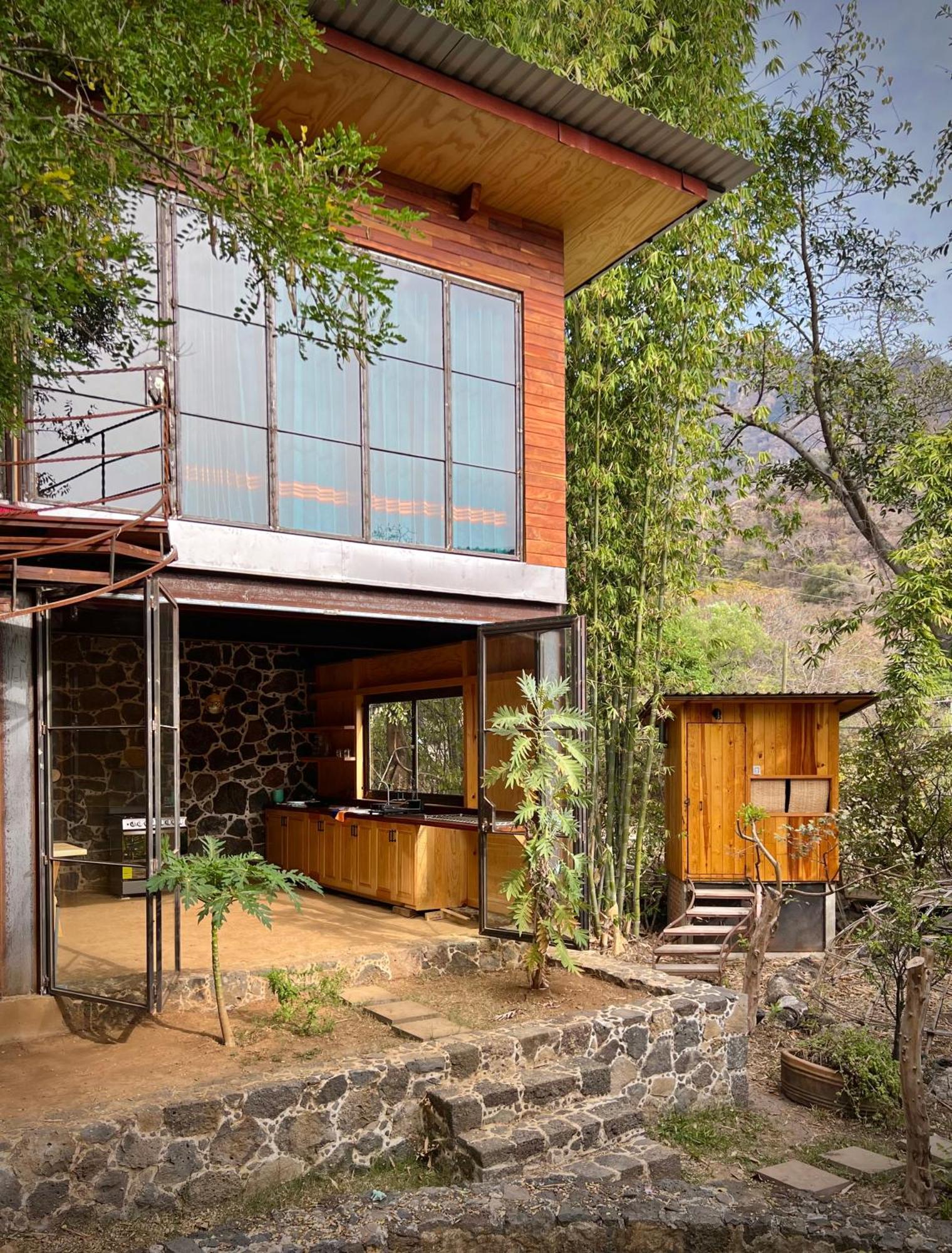 Santuario Ave Fenix-Cabanas Tepoztlan Ngoại thất bức ảnh